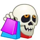 Skull Emoji 🛍